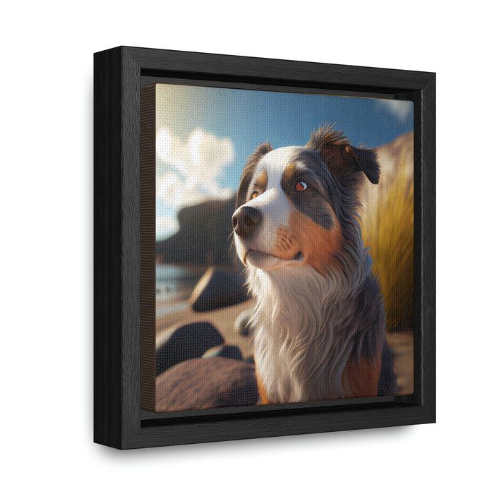 "Paws and Claws"   -   Gallery Canvas Wraps, Square Frame   -   #DS0186