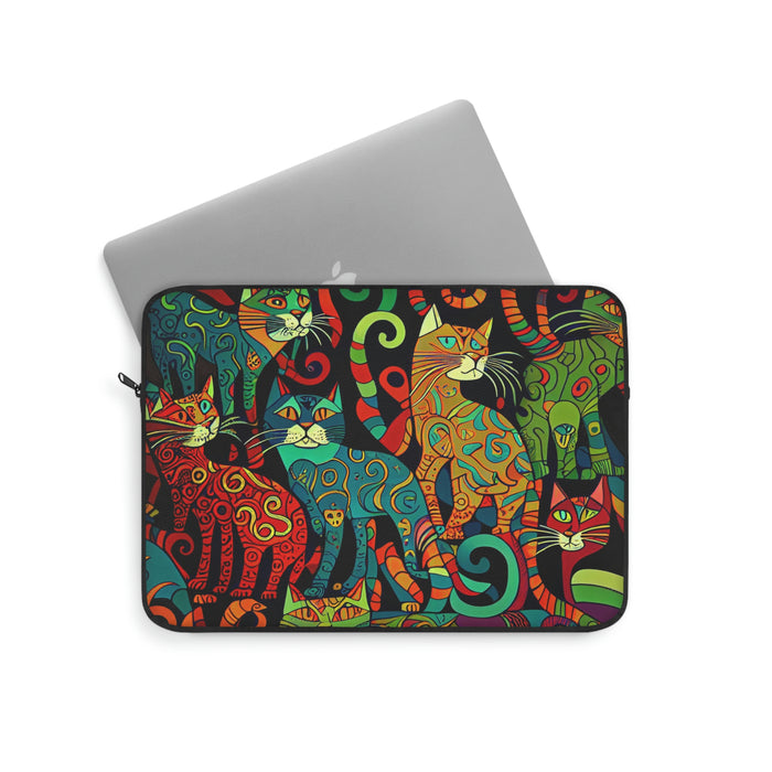 'Paws and Pixels' - Laptop Sleeve - #DS0546