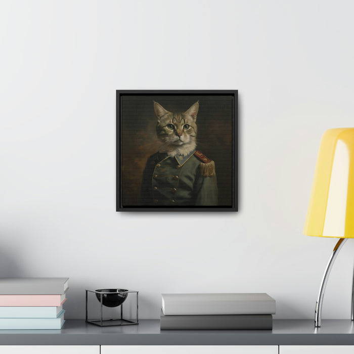 "Paws of Glory"  -  Gallery Canvas Wraps, Square Frame  -  #DS0565