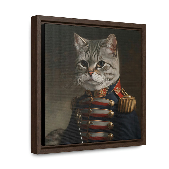 "Paws of Glory"  -  Gallery Canvas Wraps, Square Frame  -  #DS0569
