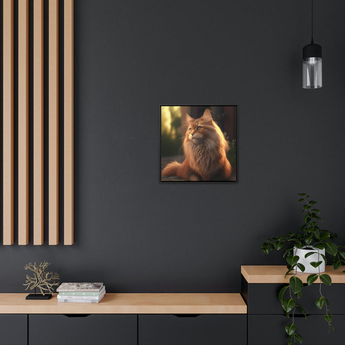 "Paws and Claws"   -   Gallery Canvas Wraps, Square Frame   -   #DS0258