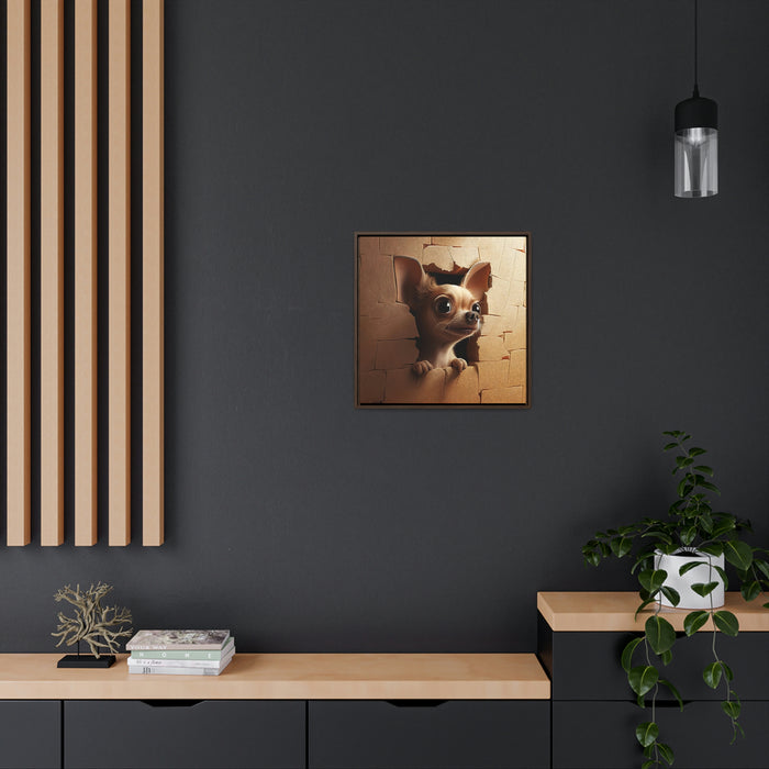 Chihuahua -  Gallery Canvas Wraps, Square Frame  -  #DS0429