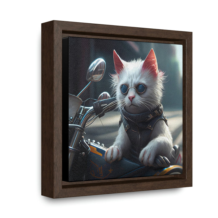 "Funny furry friends"   -  Gallery Canvas Wraps, Square Frame  -  #DS0324