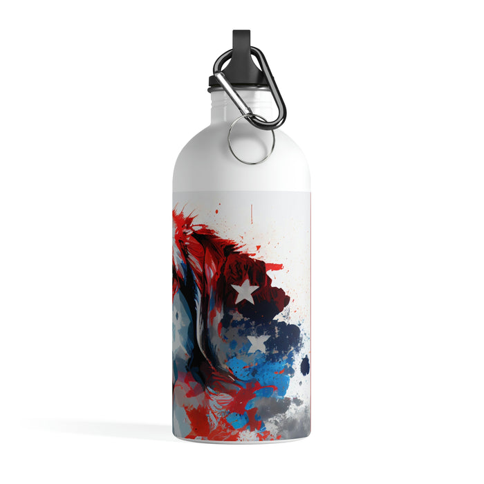 "Paw-some hydration"   -   Stainless Steel Water Bottle  -  #DS0351