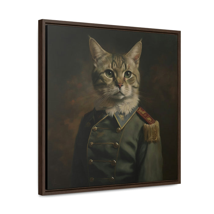 "Paws of Glory"  -  Gallery Canvas Wraps, Square Frame  -  #DS0565
