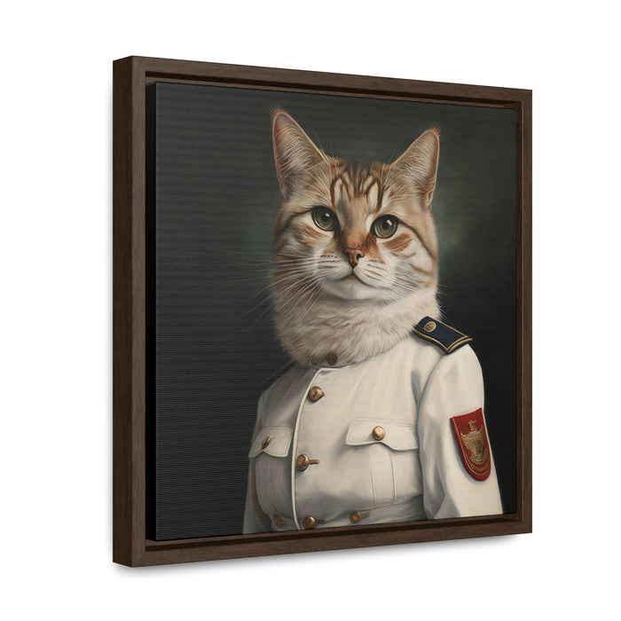 "Paws of Glory"  -  Gallery Canvas Wraps, Square Frame  -  #DS0573