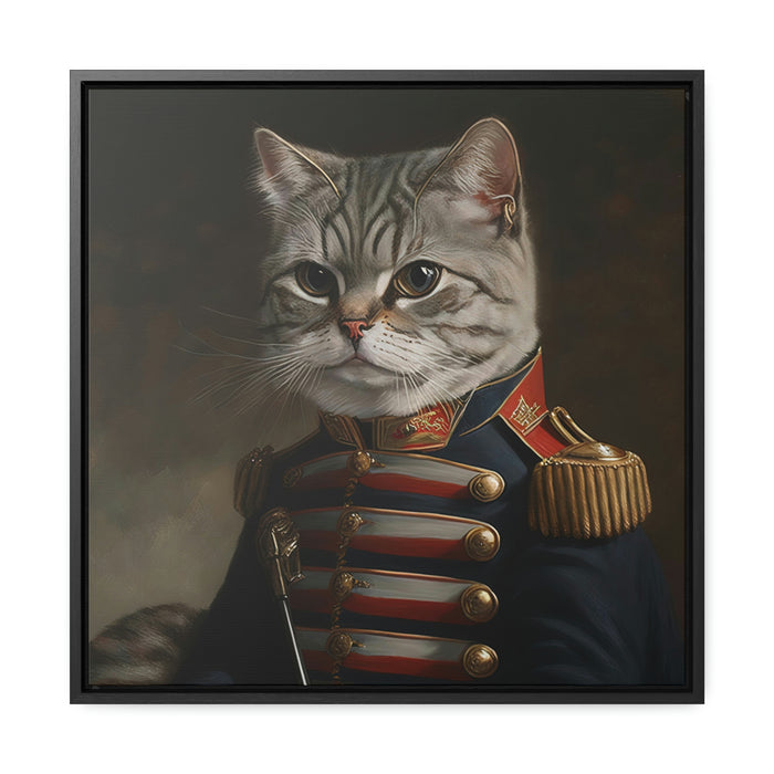 "Paws of Glory"  -  Gallery Canvas Wraps, Square Frame  -  #DS0569