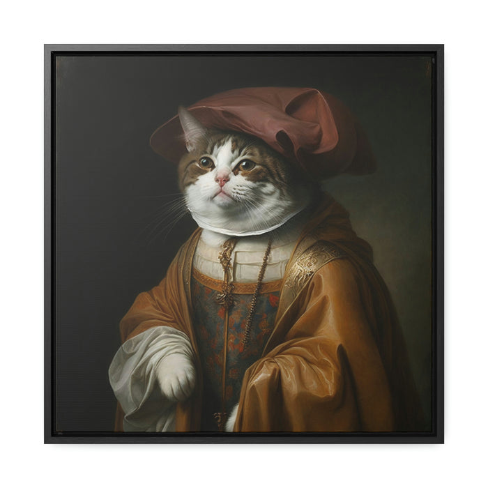 "Paws of Glory"  -  Gallery Canvas Wraps, Square Frame  -  #DS0571