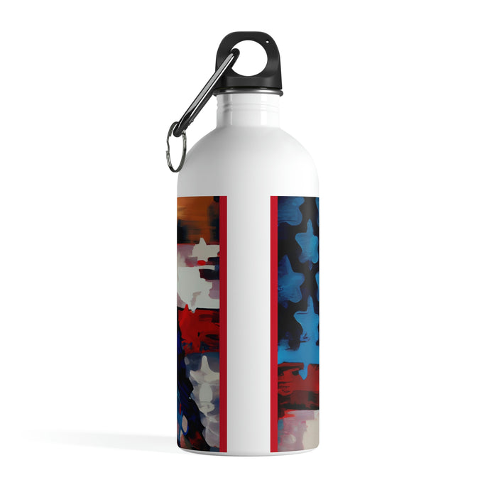 "Paw-some hydration"   -   Stainless Steel Water Bottle  -  #DS0350